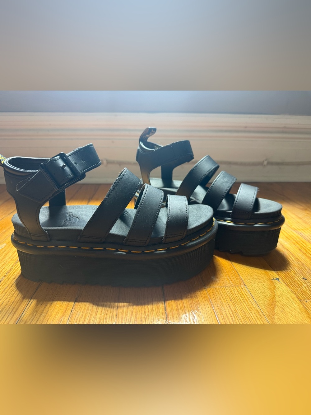 Doc Martens platform sandals